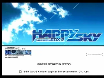 Beatmania II DX 12 - Happy Sky (Japan) screen shot title